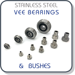 Stainless Steel Vee Bearings